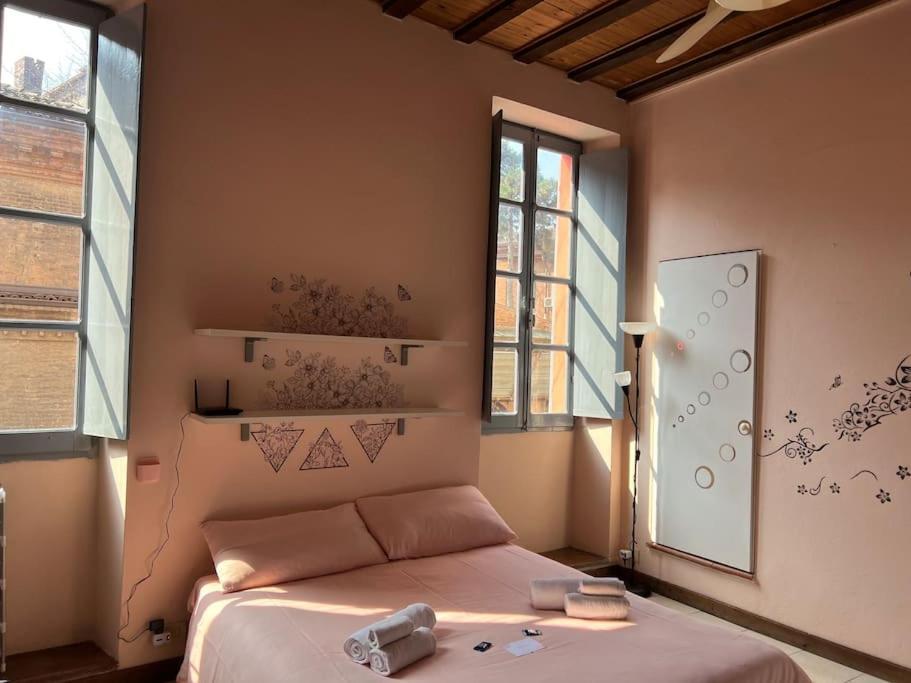 Minimal Studio Con Travi A Vista Piacenza Eksteriør bilde