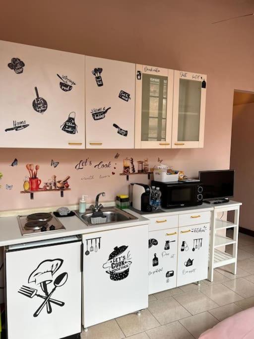 Minimal Studio Con Travi A Vista Piacenza Eksteriør bilde