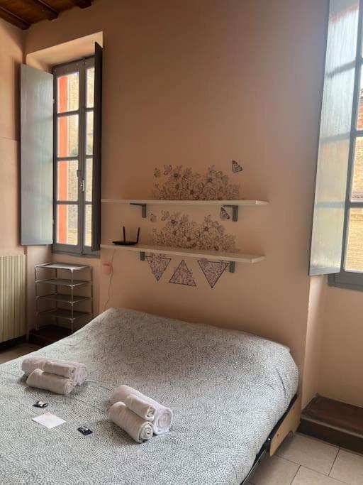 Minimal Studio Con Travi A Vista Piacenza Eksteriør bilde