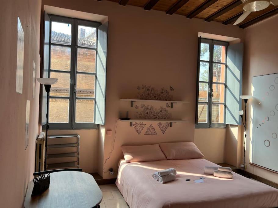 Minimal Studio Con Travi A Vista Piacenza Eksteriør bilde