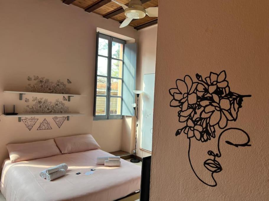 Minimal Studio Con Travi A Vista Piacenza Eksteriør bilde